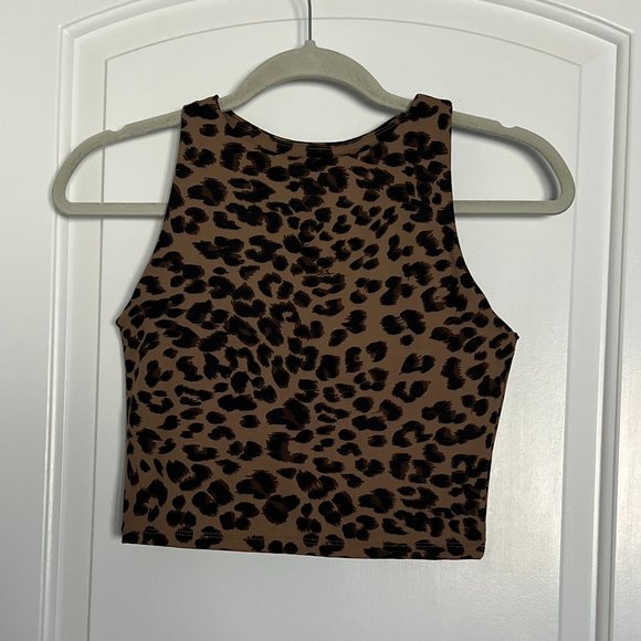 leopard print tank top - Picture 1 of 3